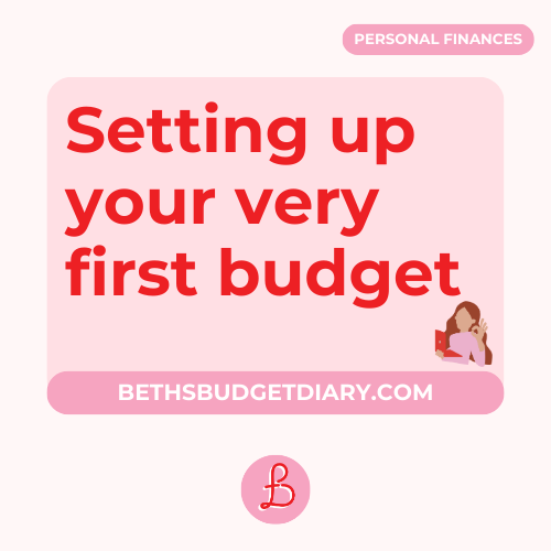 Setting Up Your Very First Budget