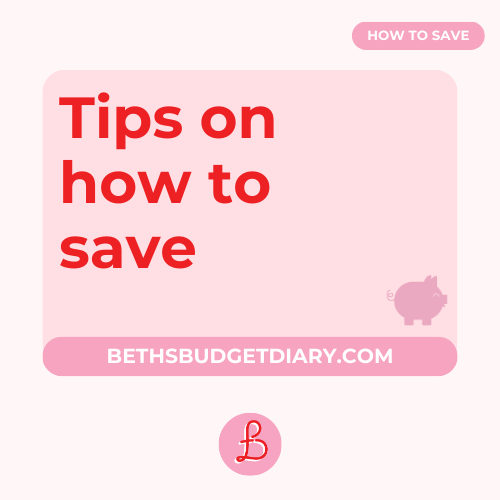 Tips on How to Save